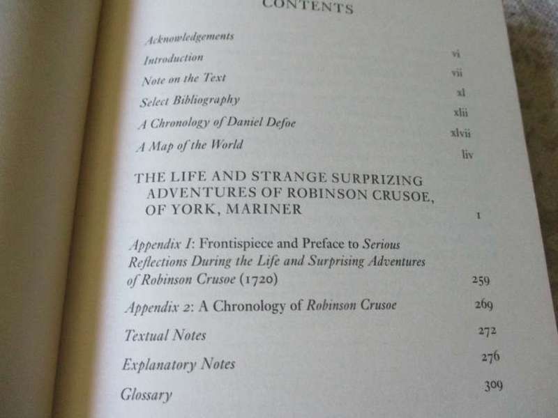 ROBINSON CRUSOE - DANIEL DEFOE ( OXFORD WORLD'S CLASSICS )