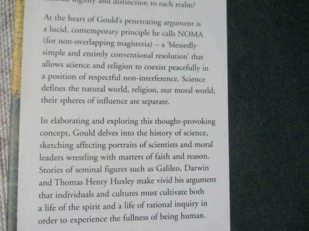 ROCKS OF AGES - SCIENCE AND RELIGION IN THE FULLNESS OF LIFE - STEPHEN JAY GOULD