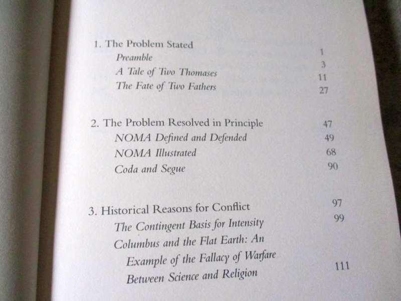 ROCKS OF AGES - SCIENCE AND RELIGION IN THE FULLNESS OF LIFE - STEPHEN JAY GOULD