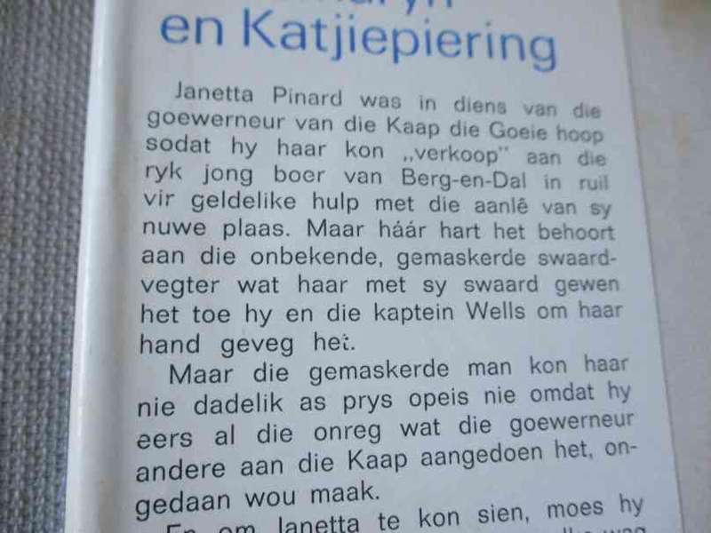 ROOSMARYN EN KATJIEPIERING - FRIEDA DE VILLIERS