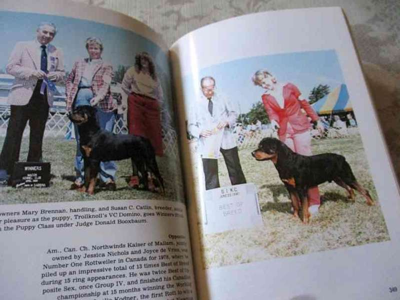 THE BOOK OF THE ROTTWEILER - ANNA KATHERINE NICHOLAS