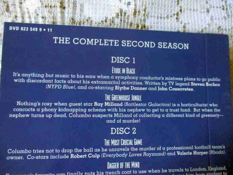 COLUMBO - COMPLETE SECOND SEASON