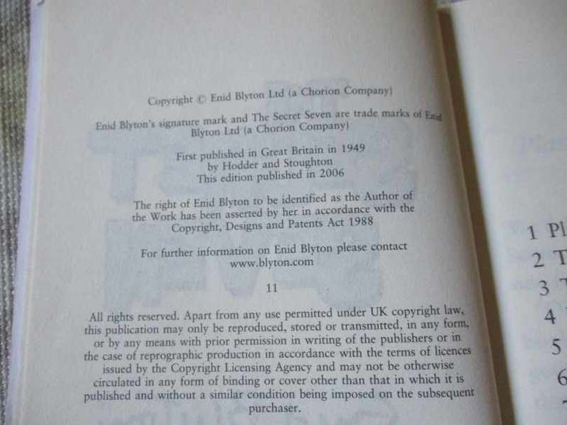 THE SECRET SEVEN - ENID BLYTON