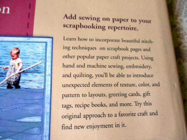 SEWING ON PAPER - CATHERINE MATTHEWS-SCANLON - SCRAPBOOKING TECHNIQUES