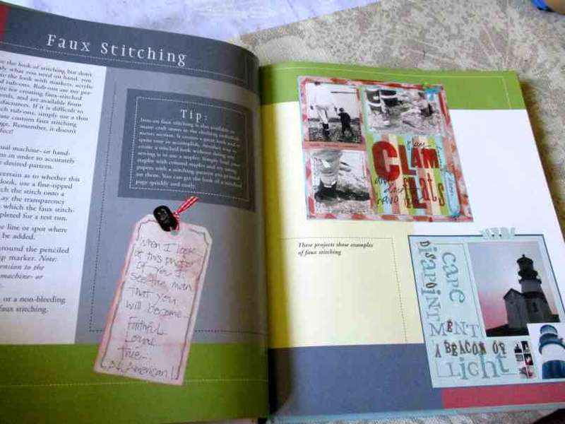 SEWING ON PAPER - CATHERINE MATTHEWS-SCANLON - SCRAPBOOKING TECHNIQUES