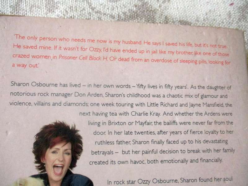 EXTREME - MY AUTOBIOGRAPHY - SHARON OSBOURNE