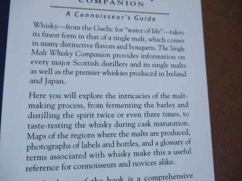 THE SINGLE MALT WHISKY COMPANION - A CONNOISEUR'S GUIDE - HELEN ARTHUR