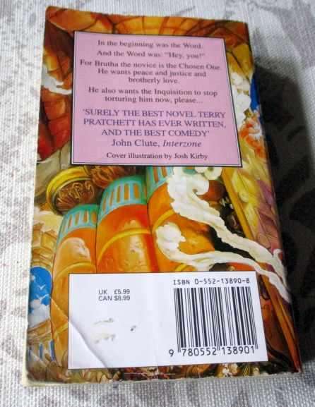 SMALL GODS -  TERRY PRATCHETT - DISCWORLD NOVEL
