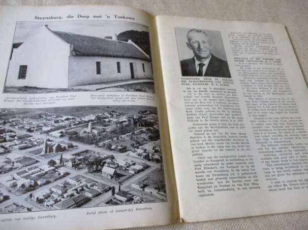 DIE ORANJERIVIER PROJEK EN STEYNSBURG / THE ORANGE RIVER PROJECT AND STEYNSBURG