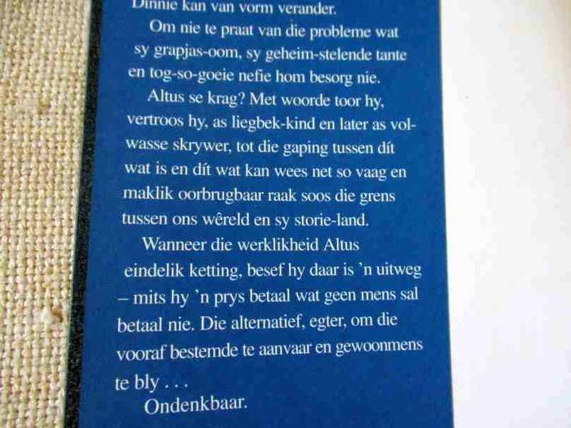 STORIEBOEK - FRANCOIS BLOEMHOF - n' ROMAN