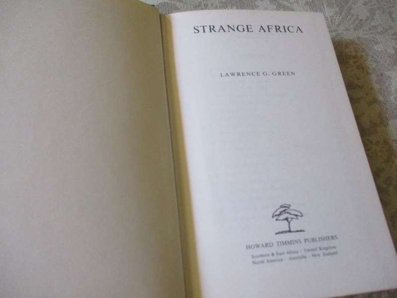 STRANGE AFRICA - LAWRENCE G GREEN