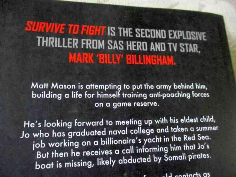 SURVIVE TO FIGHT - BILLY BILLINGHAM
