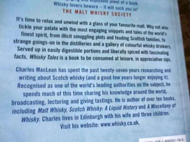 WHISKY TALES - CHARLES MACLEAN