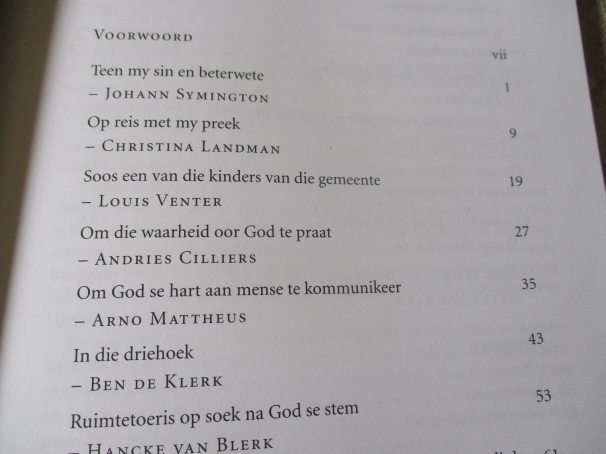 TEEN MY SIN EN BETERWETE - KANTAANTEKENINGE OOR PREEK EN PREEKMAAK - DEON BESTER, JOHAN CILLIERS, ..