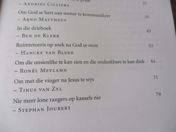 TEEN MY SIN EN BETERWETE - KANTAANTEKENINGE OOR PREEK EN PREEKMAAK - DEON BESTER, JOHAN CILLIERS, ..