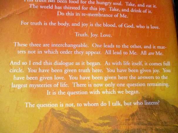CONVERSATIONS WITH GOD BOOK THREE - NEALE DONAL WALSCH