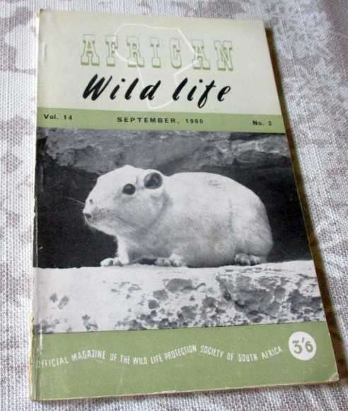AFRICAN WILD LIFE JUNE 1960 NO 3