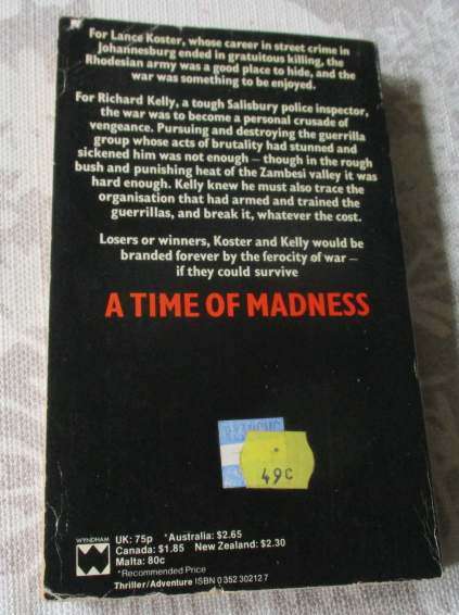 A TIME OF MADNESS - ROBERT EARLY