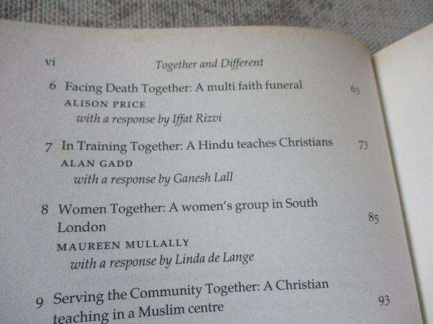 TOGETHER & DIFFERENT - CHRISTIANS ENGAGING WITH PEOPLE OF OTHER FAITHS - MALCOM TORRY & SARAH THORLE