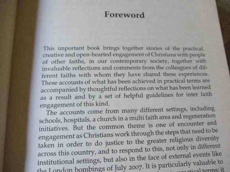 TOGETHER & DIFFERENT - CHRISTIANS ENGAGING WITH PEOPLE OF OTHER FAITHS - MALCOM TORRY & SARAH THORLE