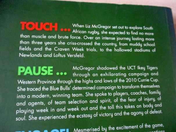 TOUCH, PAUSE, ENGAGE - LIZ McGREGOR