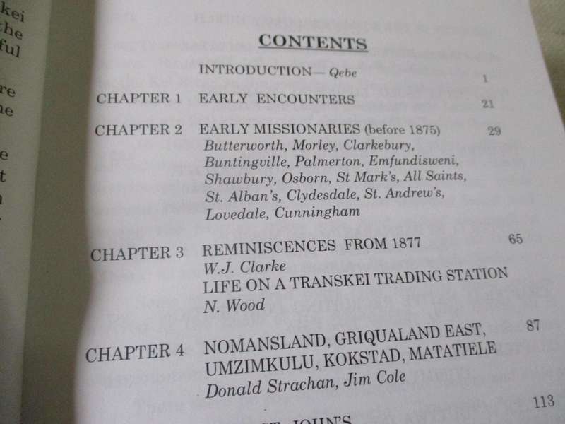 TRANSKEI HERITAGE - JOAN A BROSTER