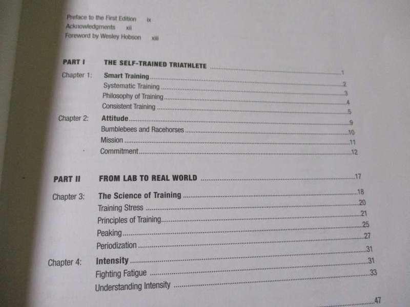 THE TRIATHLETE'S TRAINING BIBLE - JOE FRIEL