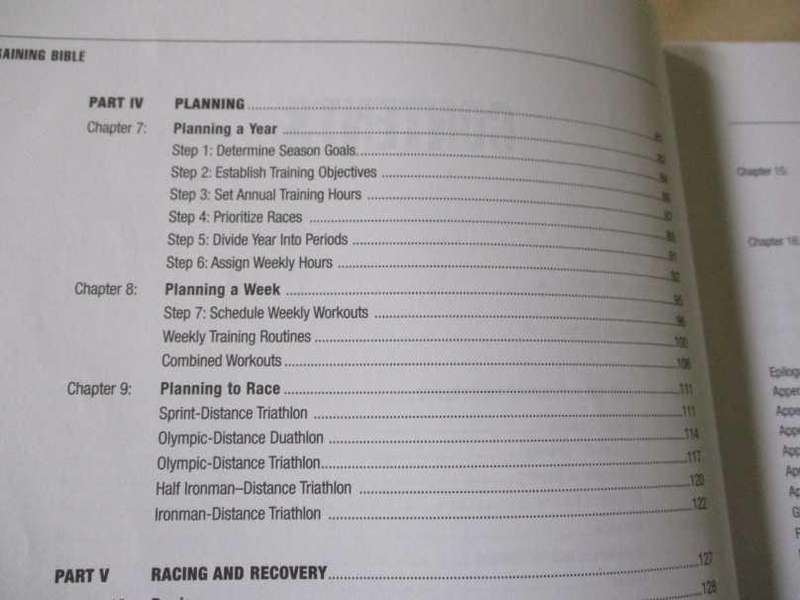 THE TRIATHLETE'S TRAINING BIBLE - JOE FRIEL