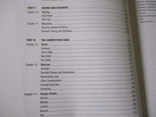 THE TRIATHLETE'S TRAINING BIBLE - JOE FRIEL
