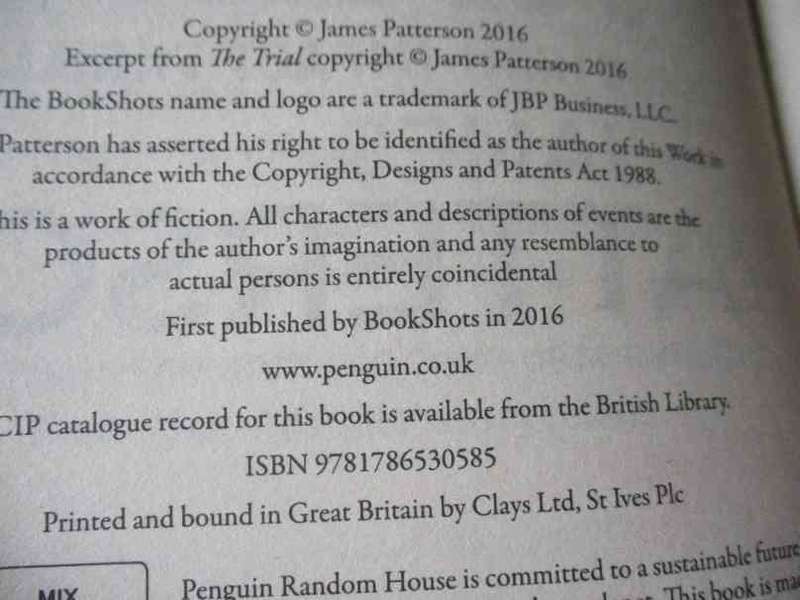 TRIPLE THREAT - JAMES PATTERSON - BOOKSHOTS