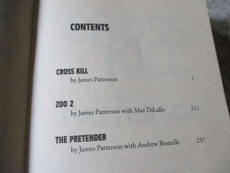 TRIPLE THREAT - JAMES PATTERSON - BOOKSHOTS