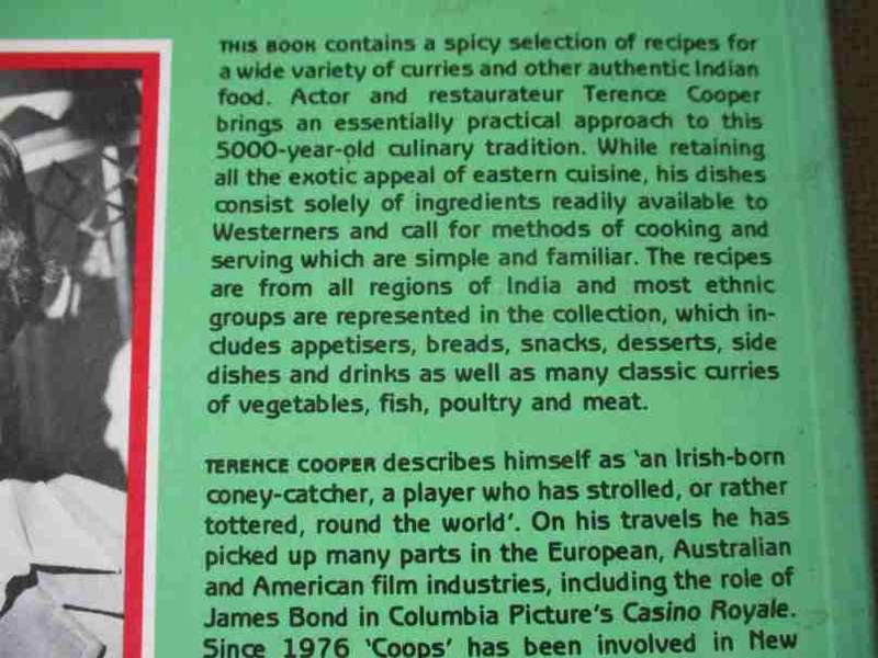 TROUPER COOPER'S CURRY COOKBOOK - TERENCE COOPER