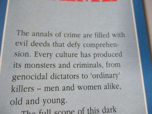 THE ENCYCLOPEDIA OF TRUE CRIME - ALLAN HALL