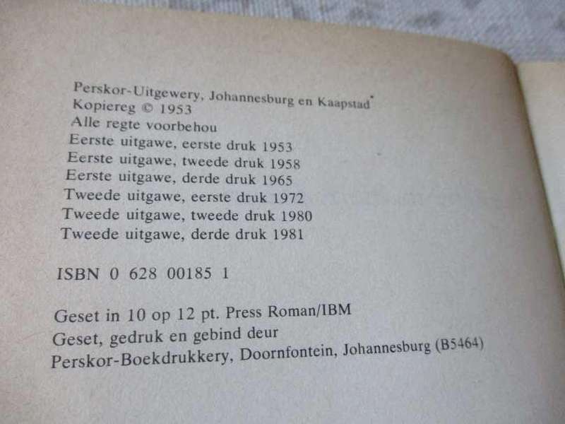 DIE UILE IN DIE KALAHARI - COR DIRKS
