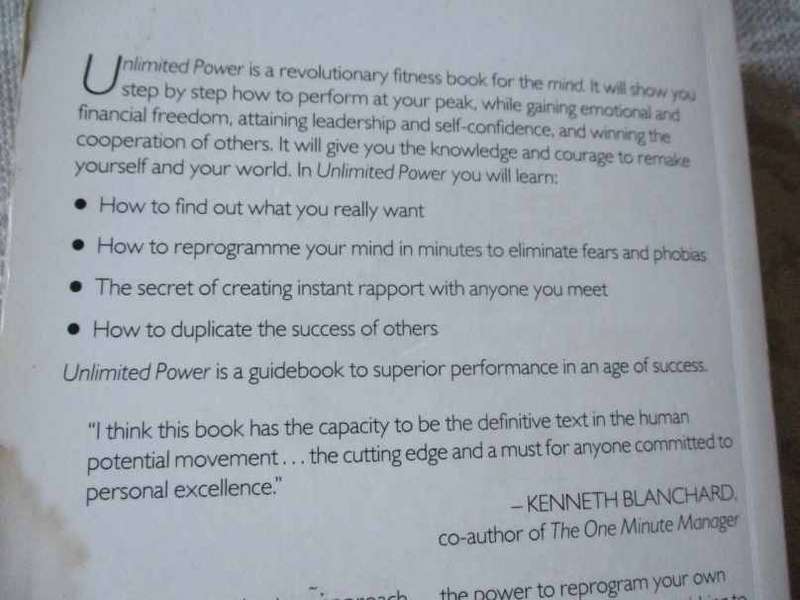 UNLIMITED POWER - ANTHONY ROBBINS