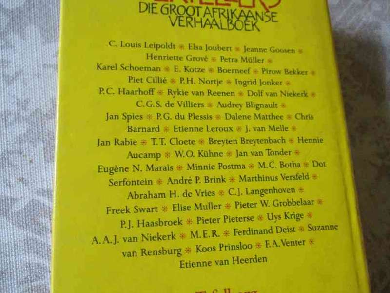 VERTELLERS - DIE GROOT AFRIKAANSE VERHAALBOEK SAAMGESTEL DEUR MERWE SCHOLTZ