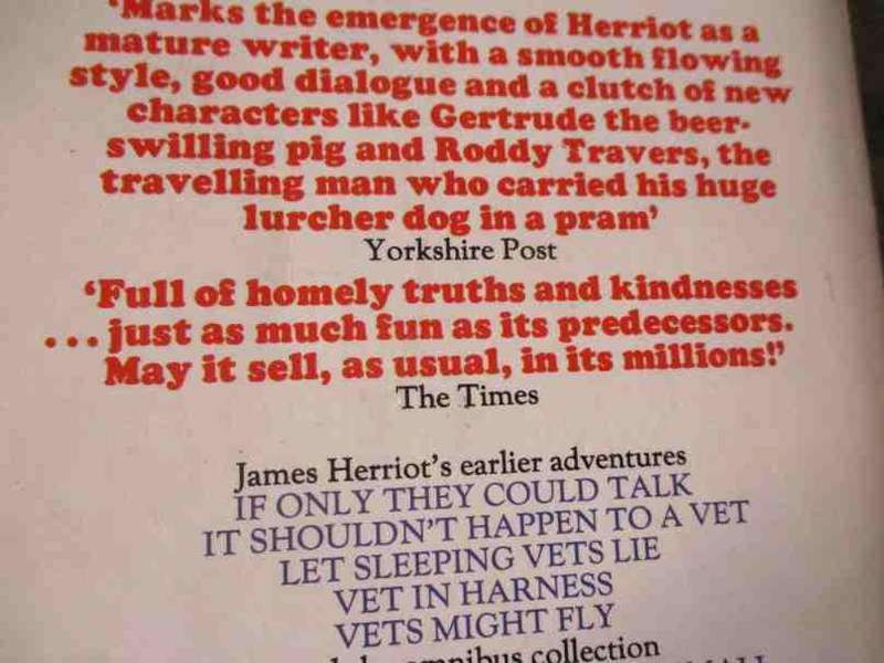 VET IN A SPIN - JAMES HERRIOT