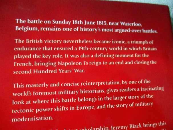 WATERLOO - THE BATTLE THAT BROUGHT DOWN NAPOLEON - JEREMY BLACK