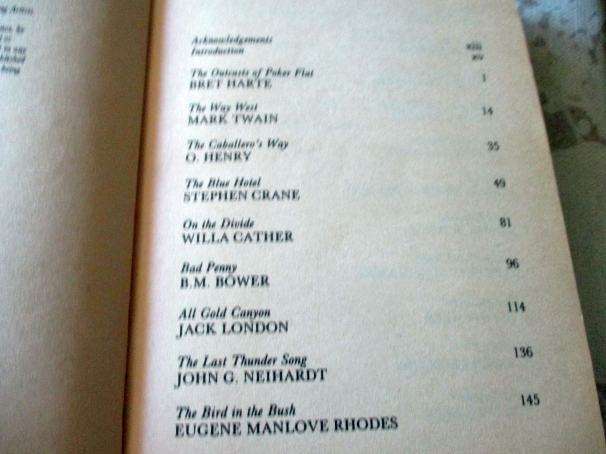 THE MAMMOTH BOOK OF THE WESTERN edited by jon e lewis