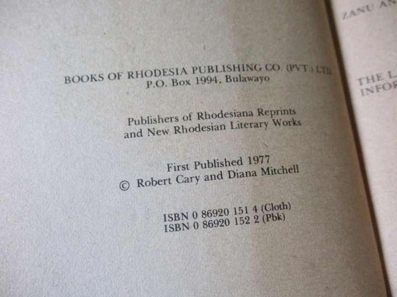 AFRICAN NATIONALIST LEADERS - WHO'S WHO BY ROBERT CARY & DIANA MITCHELL