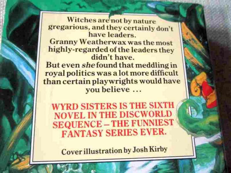 WYRD SISTERS-  TERRY PRATCHETT - DISCWORLD NOVEL