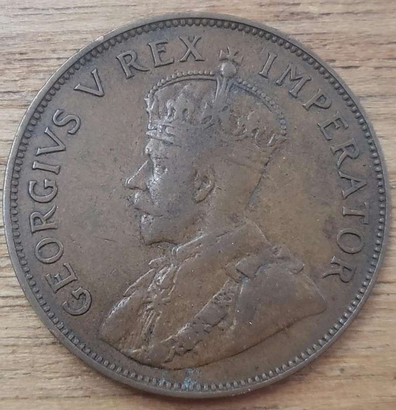 Union 1932 One Penny - Low Mintage: 259 519 (Only 10 ever graded in MS at NGC)