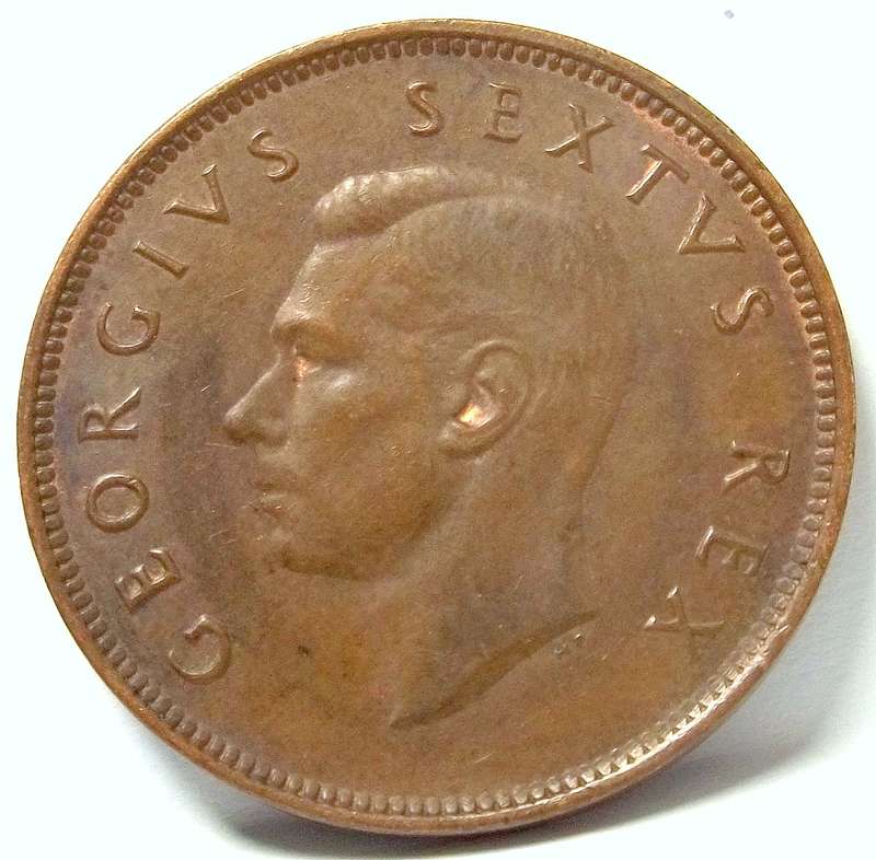 SA Union Half Penny 1950 - Nice condition