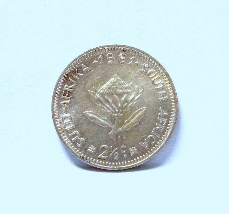 RSA 2.5 Cents 1961 - Beautiful condition