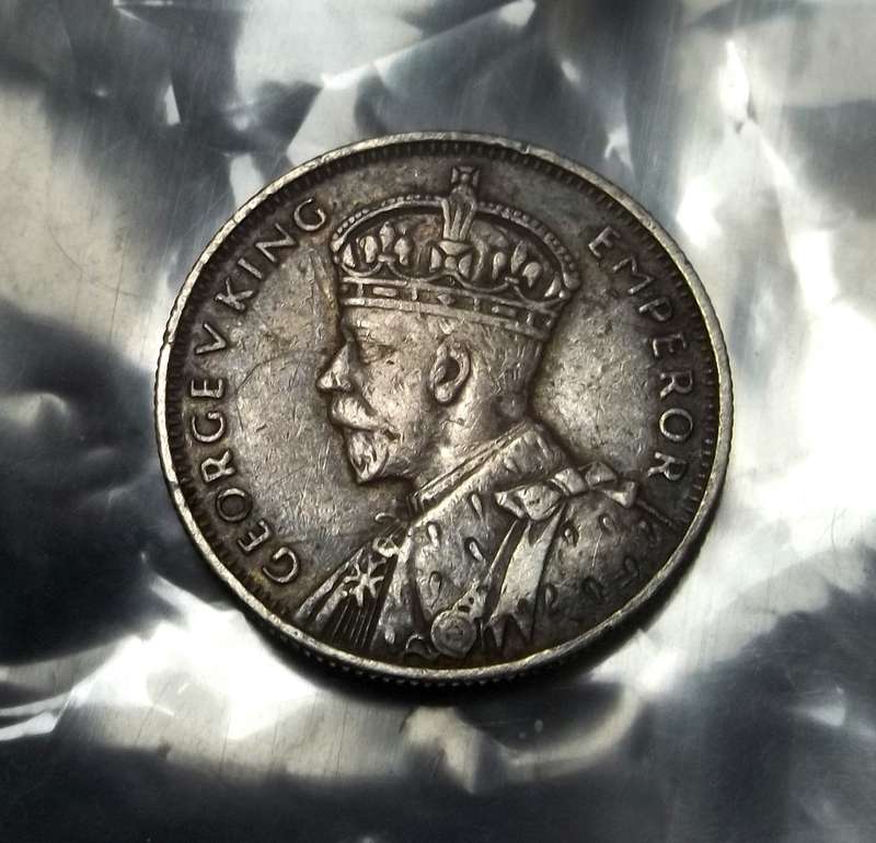 Mauritius 1/4 Rupee 1936