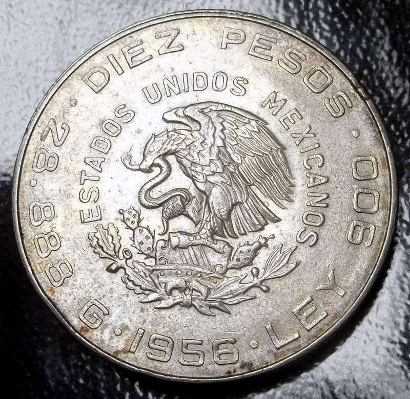 Mexico 10 Pesos 1956 - Independence