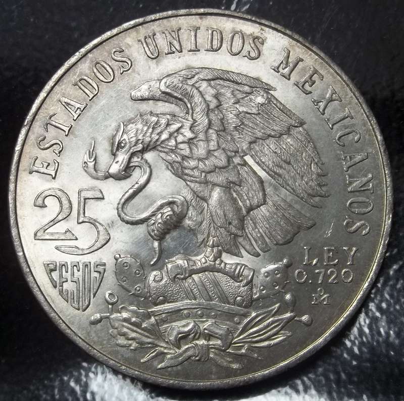 Mexico 25 Pesos 1968 - Olympics