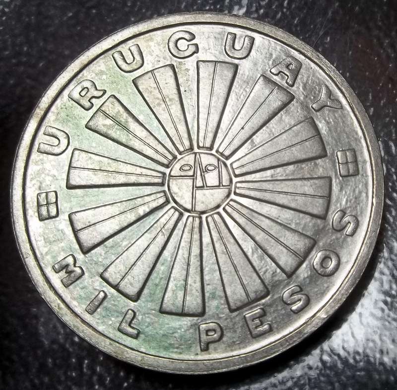 Uruguay 1000 Pesos 1969 - FAO