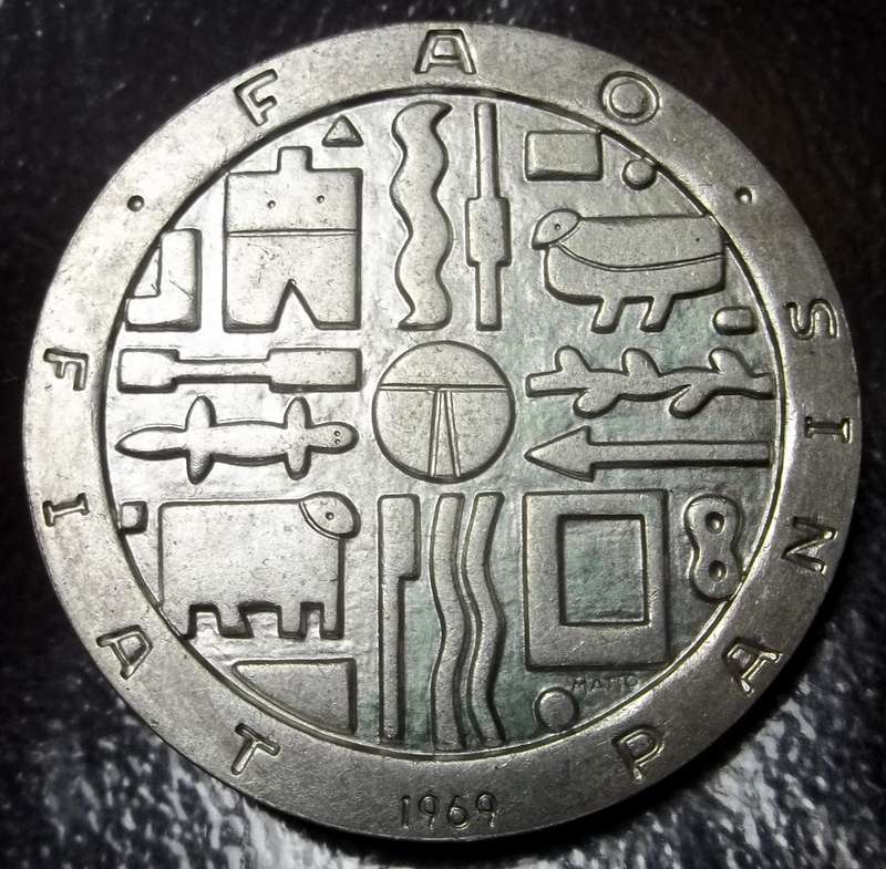 Uruguay 1000 Pesos 1969 - FAO