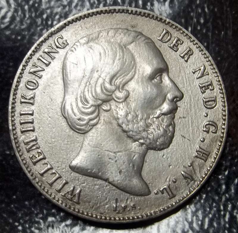 Netherlands 1 Gulden 1857